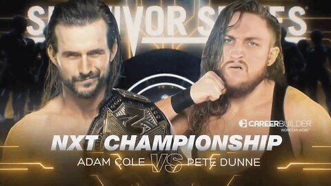 Adam Cole vs Pete Dunne - Survivor Series 2019 (Full Match)