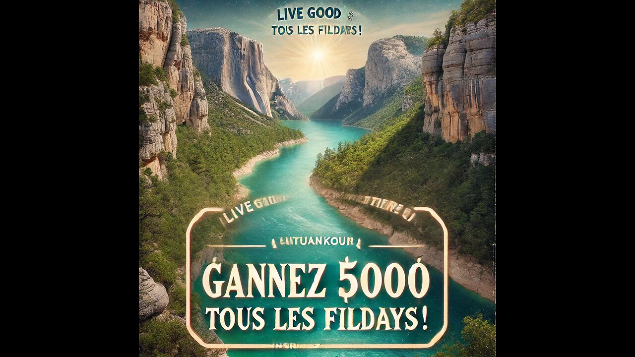 🎉 Gagnez 5000 $ tous les vendredis ! Inscrivez-vous dès maintenant ! 🤑