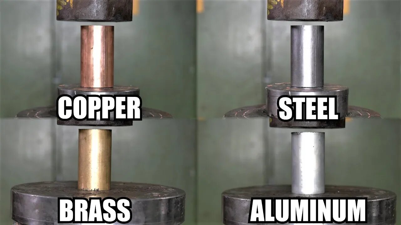 How Strong Are Metals? Explosion + BROKEN WINDOW! Hydraulic Press Test