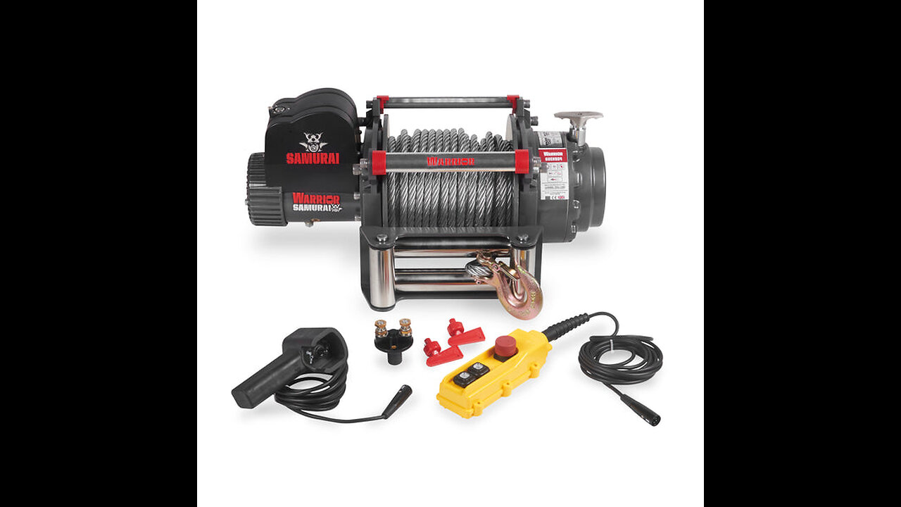 Anbull Drill WinchHoist Portable Drill Winch of 750 LB Capacity with 40 Feet Steel Wire Drill...