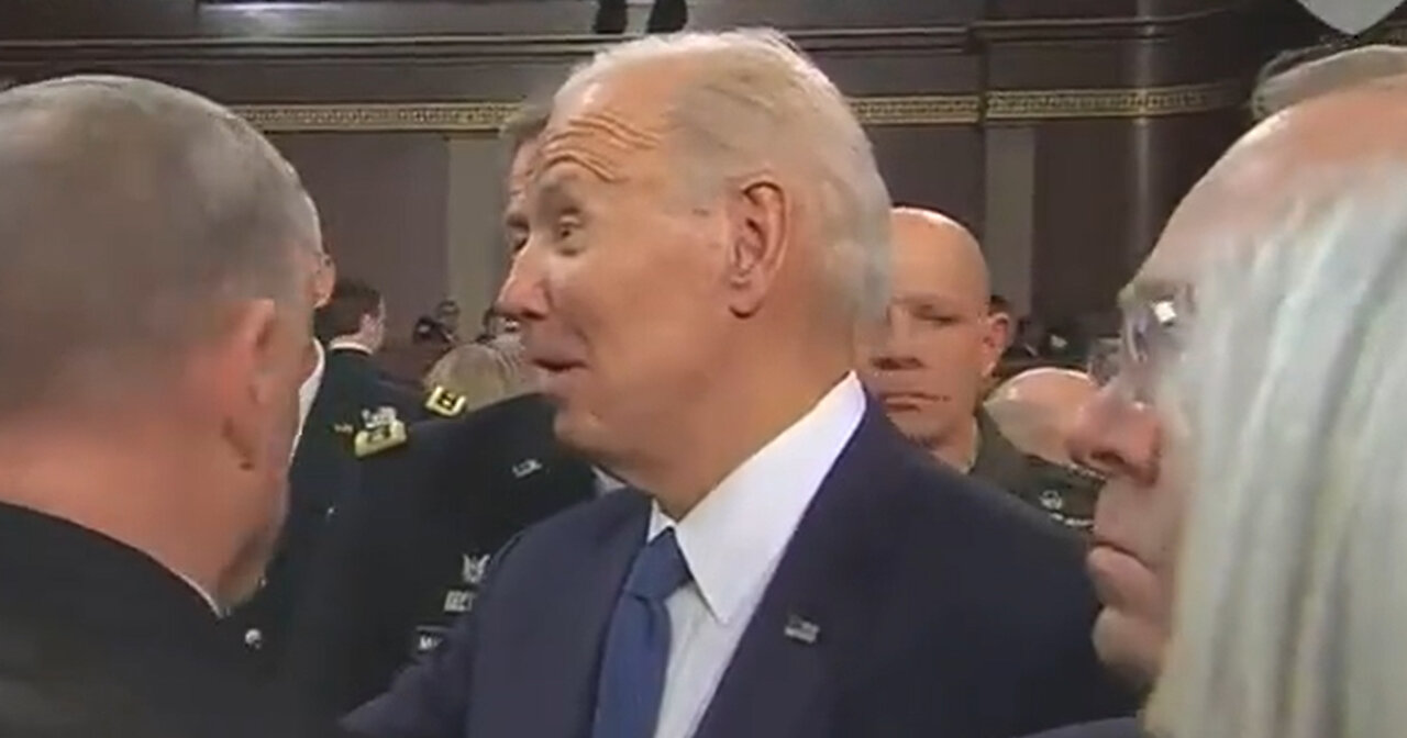 Hot Mic Catches Biden's Post-State of the Union Comment to Sen. Bob Menendez