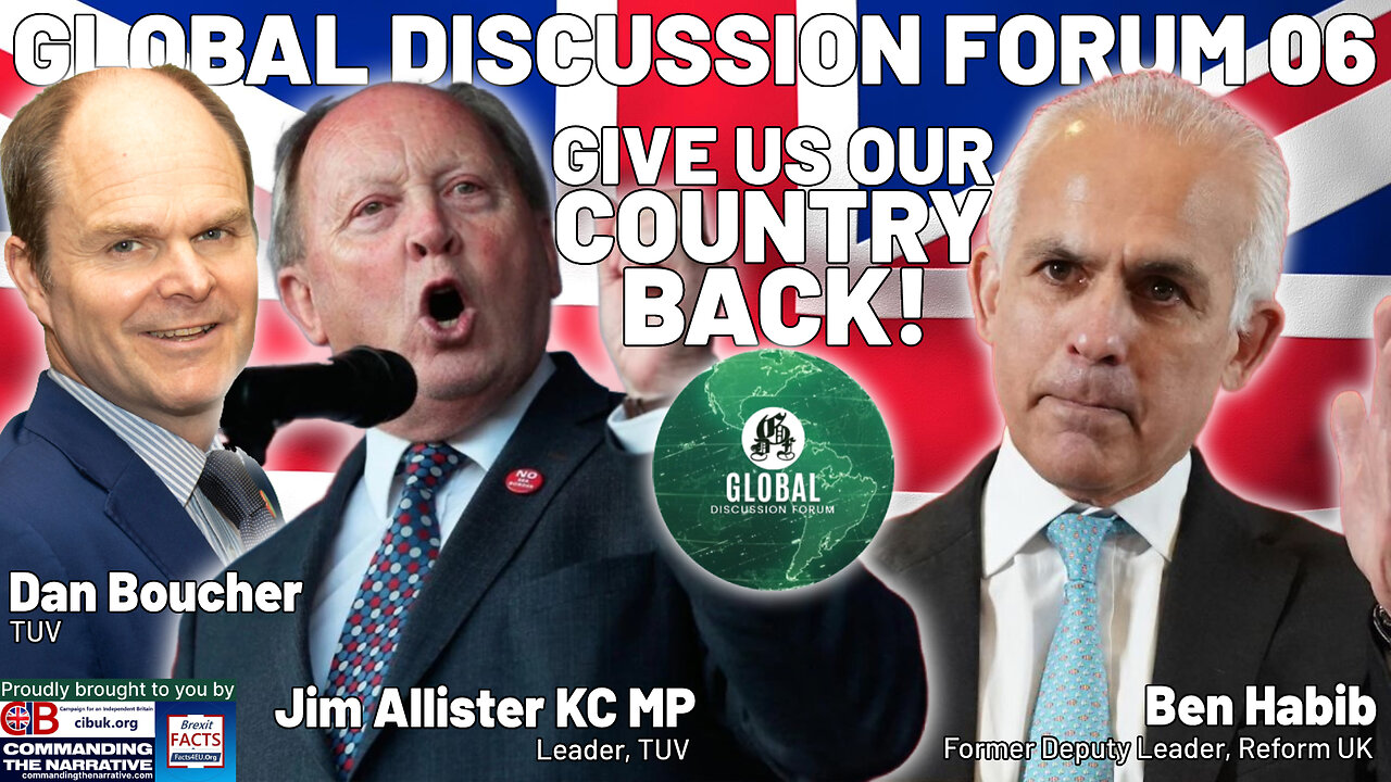 Ben Habib, Jim Allister & Dan Boucher - Give Us Our Country Back - GDF06