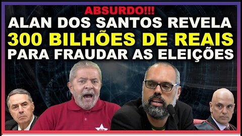 300 Bilhões para recolocar Lula na Presidência - Temos que tirar esses Corruptos - Alan dos Santos