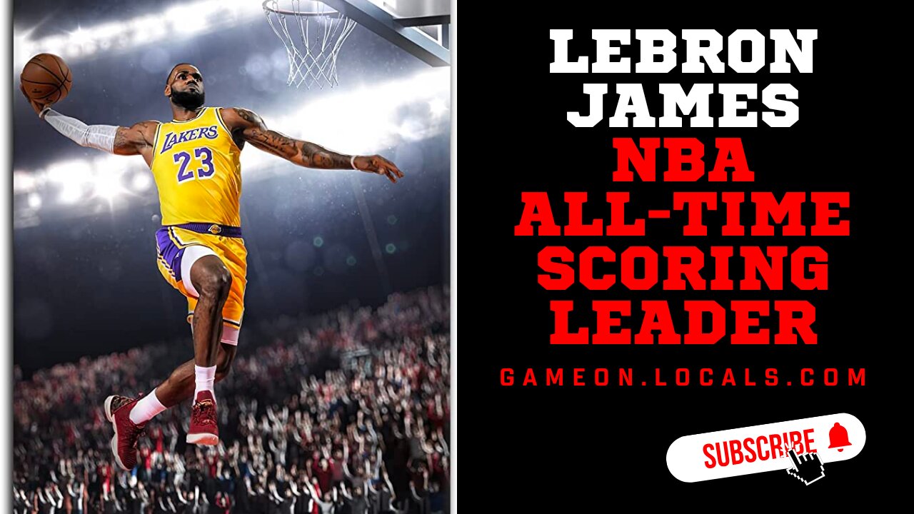 Lebron James is the all time scoring leader in the NBA!