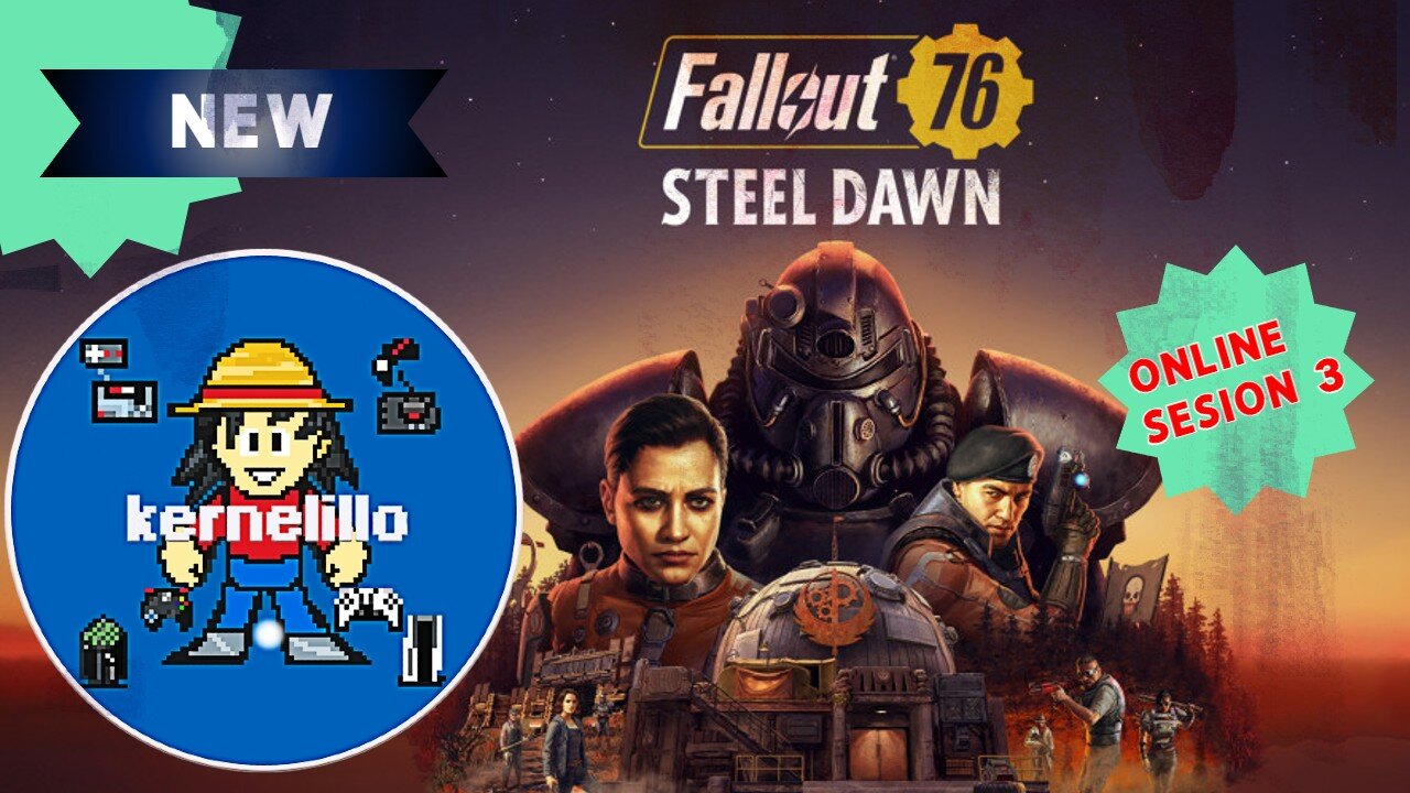 Explorando el Yermo en Fallout 76 sesion 3 #Fallout76 #Yermo #Supervivencia #JuegoEnDirecto