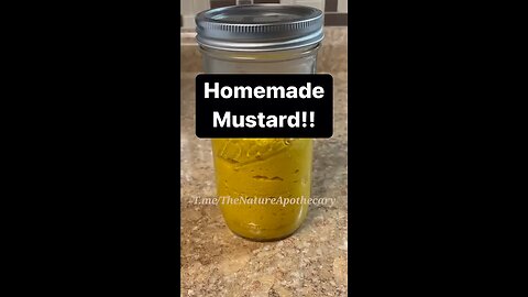 Home made Mustard