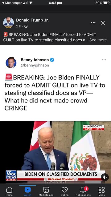 Donald Trump Jr : Biden documents