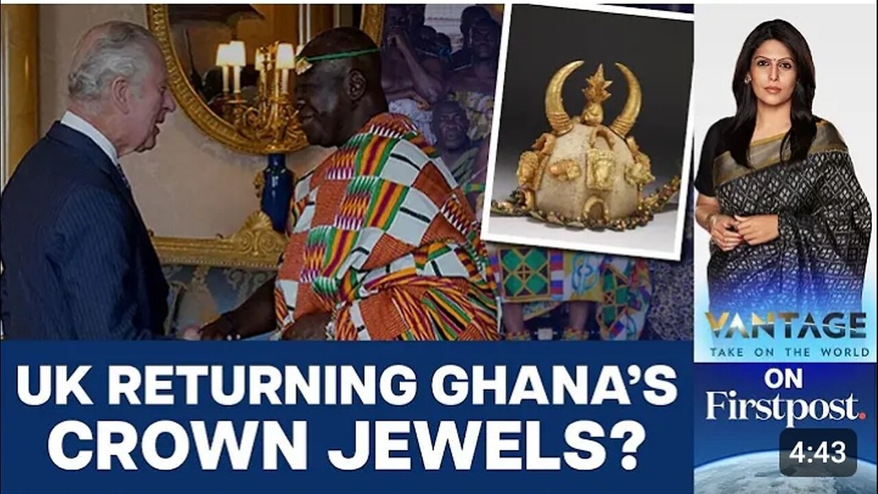 Ghana gets the Ashanti crown jewels back from the UK | Watch | Details