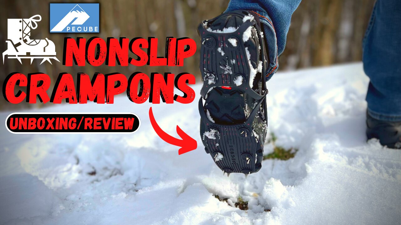 Ice Cleat Crampons for Shoes and Boots "Unboxing/Review"