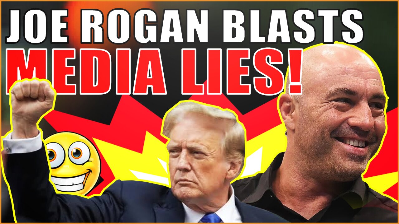 Joe Rogan BLASTS CNN & MSNBC LIES about Trump!!