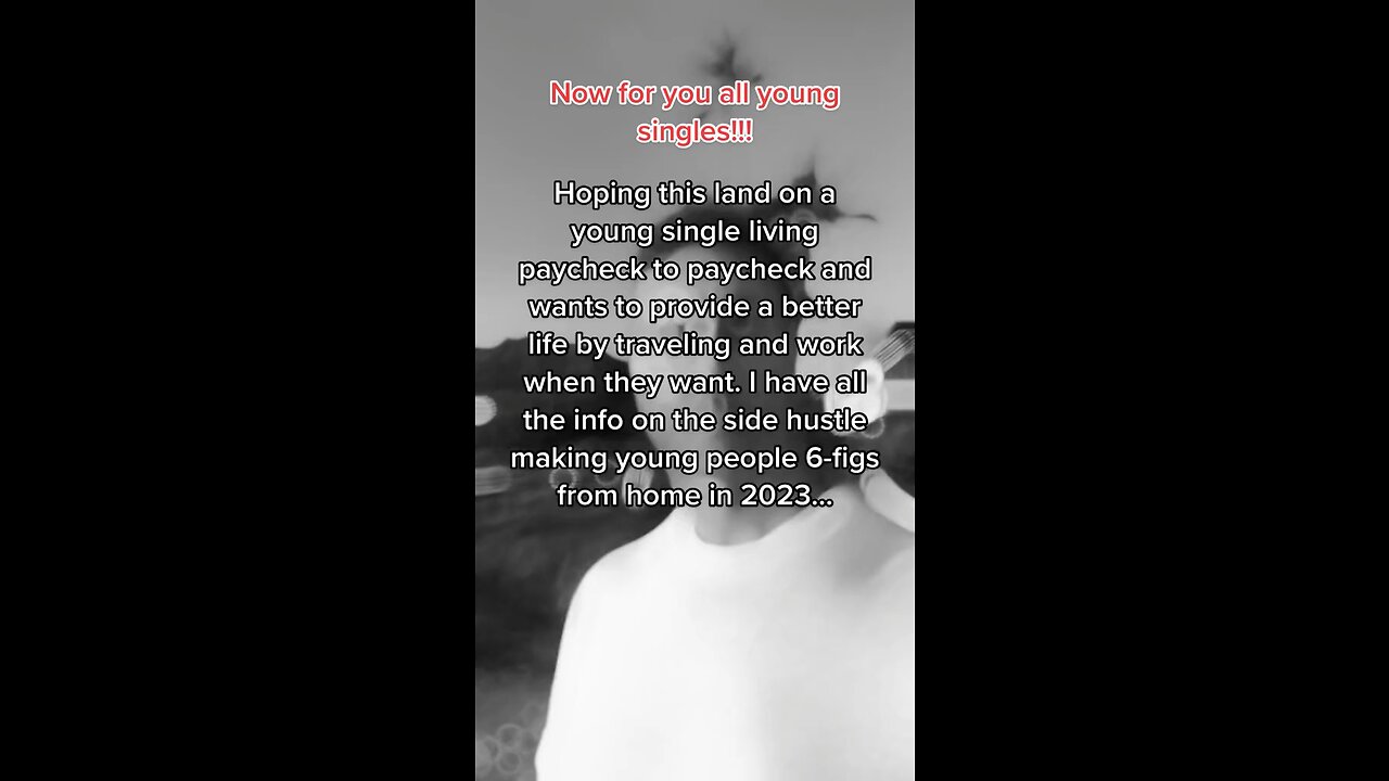 For all young singles out there!