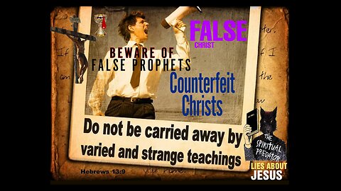 Do not be carried away by strange teachings