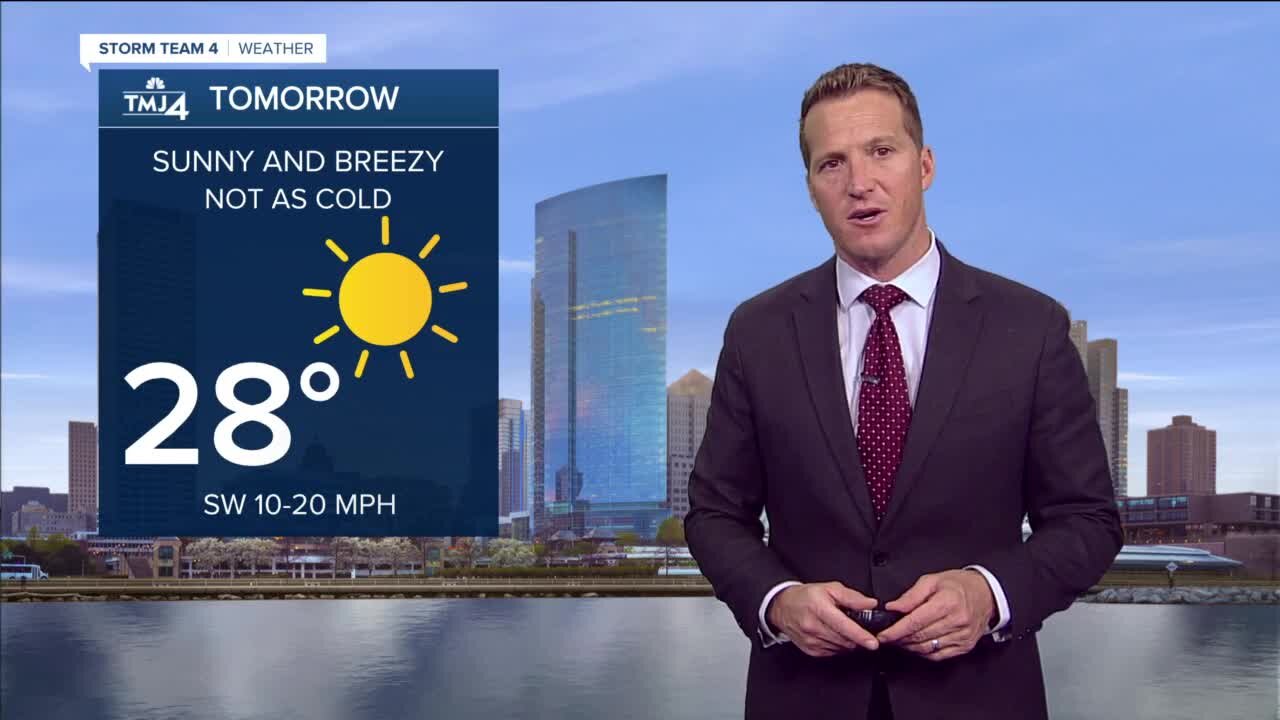 Southeast Wisconsin weather: Sunny Wednesday with highs in the 20s