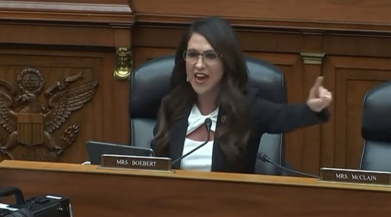 Lauren Boebert (R-CO) Spews Righteous Rage