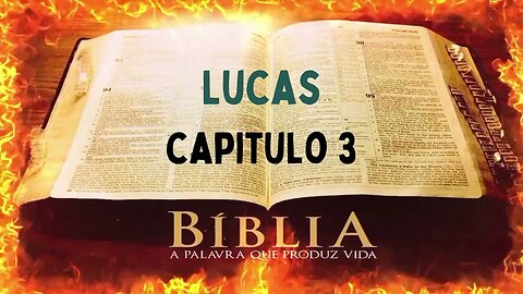 Bíblia Sagrada Lucas CAP 3