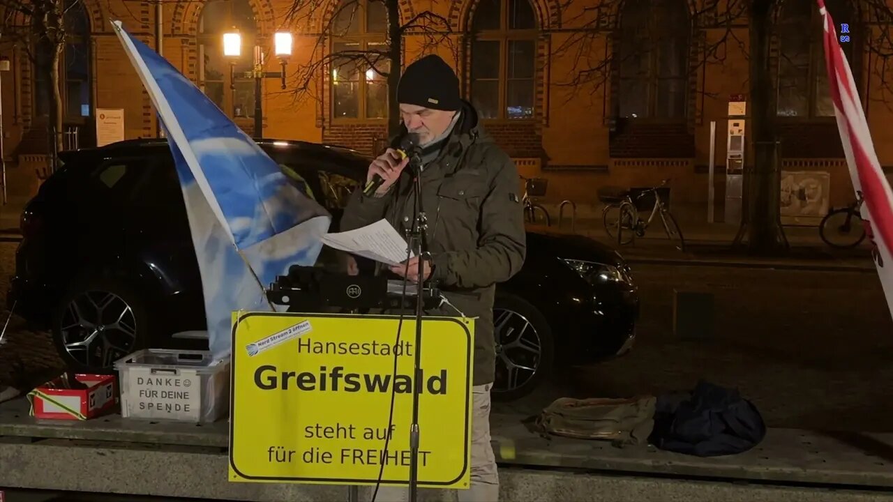 Greifswald - Uwe - Begrüßung Eröffnung - in eigener Sache 13-02-2023