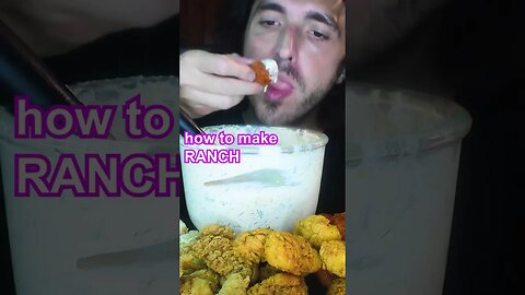 How to Make Amazing Ranch Dip !