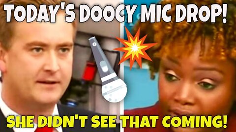 Karine Jean-Pierre CAUGHT OFF GUARD over Kirby saying Biden "Self-Reported" Docs - DOOCY MIC DROP 🎤