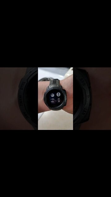 #Garmin #Instinct #watch shows there's going to be a full moon tonight