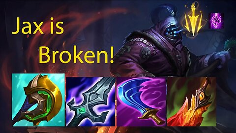 Jax Top but I CAN KILL YOU WITH 2 AUTOS! (BROKEN) League of Legends