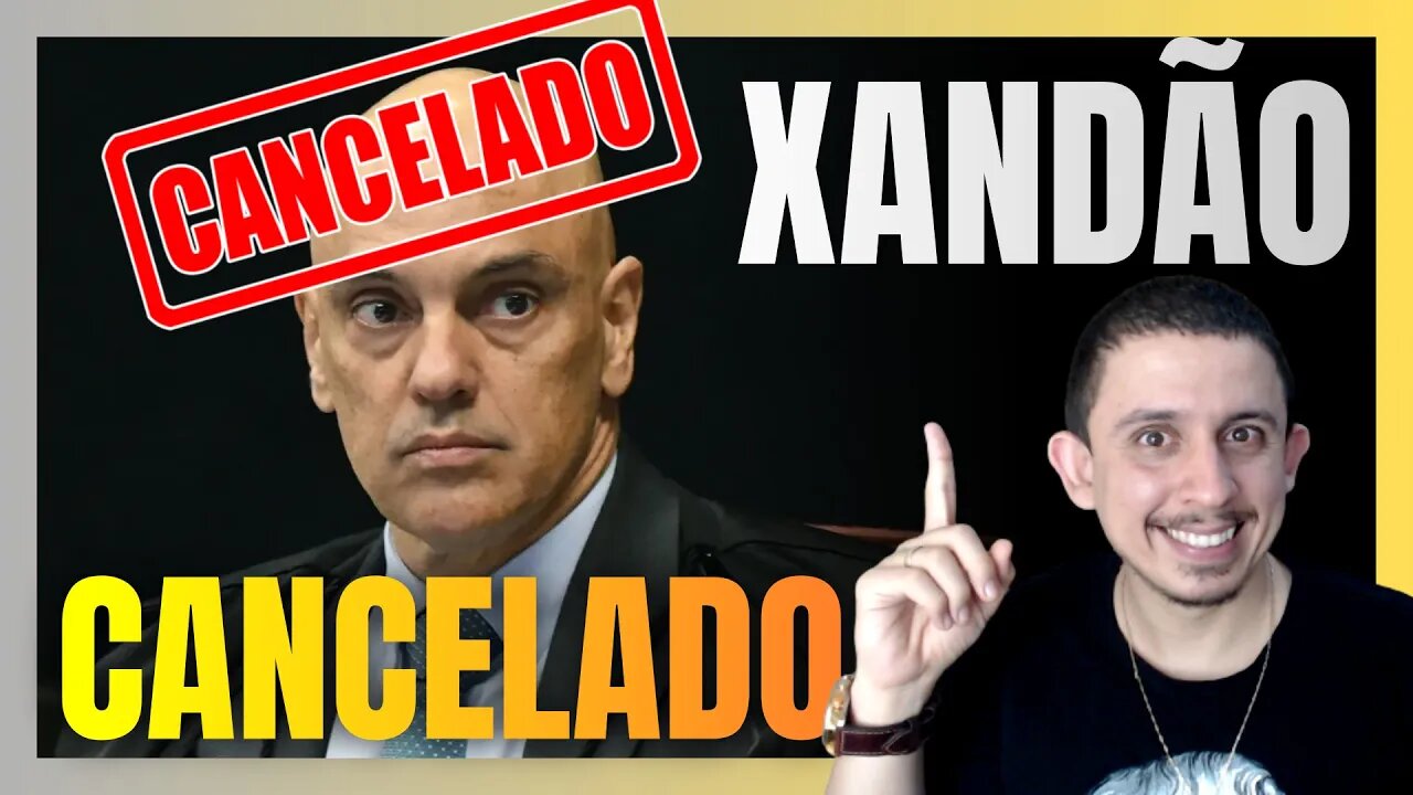 ALEXANDRE DE MORAES é CANCELADO por colunista do site UOL