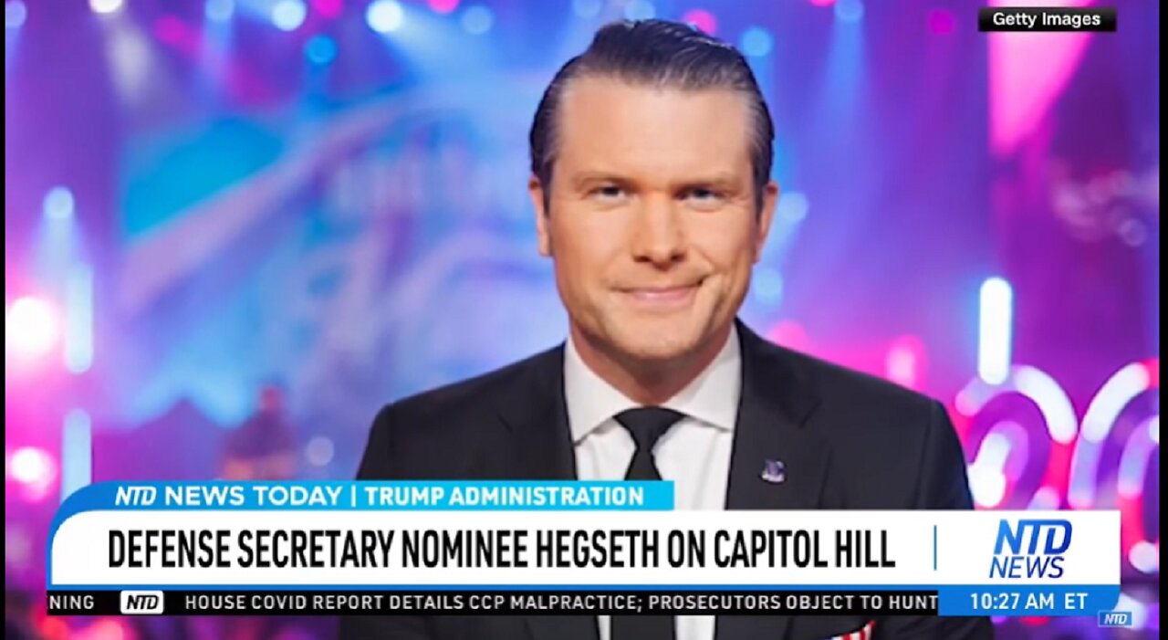 DEFENSE SECRETARY NOMINEE HEGSETH ON CAPITOL HILL