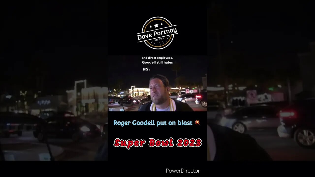 Barstool Banned from NFL 🏈 #barstoolsports #DavePortnoy #RogerGoodell #NFL #football #SuperBowl