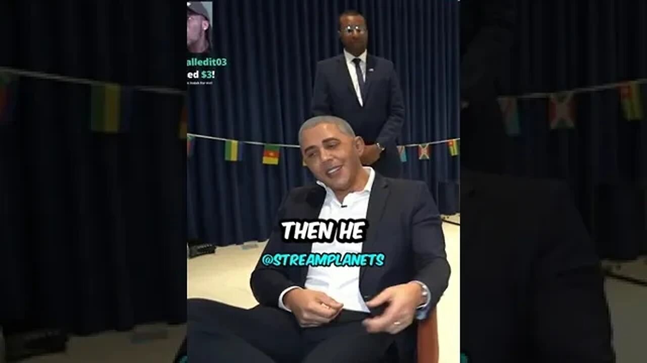 Obama And Kai Cenat Freestyle 🔥 #kai #kaicenat #kaimafia