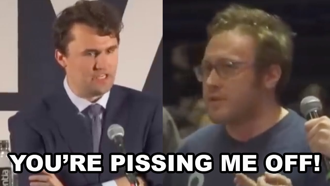 Charlie Kirk Calmly DESTROYS College Student Who Says Hamas & Israel Are The Same 👀