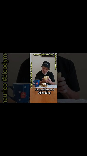 #maurieo #shorts BUTTER CHICKEN PIE 5 ... PIERATED