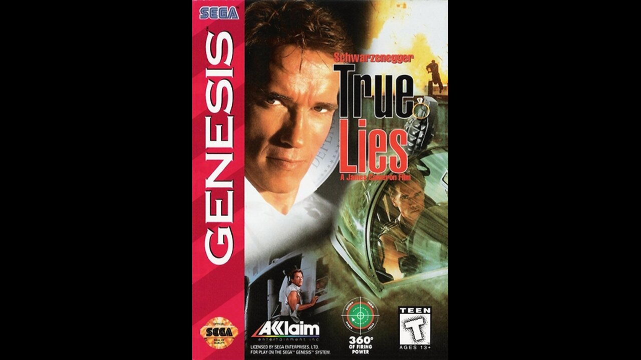 True Lies Longplay (Mega Drive/Genesis) [60 FPS]