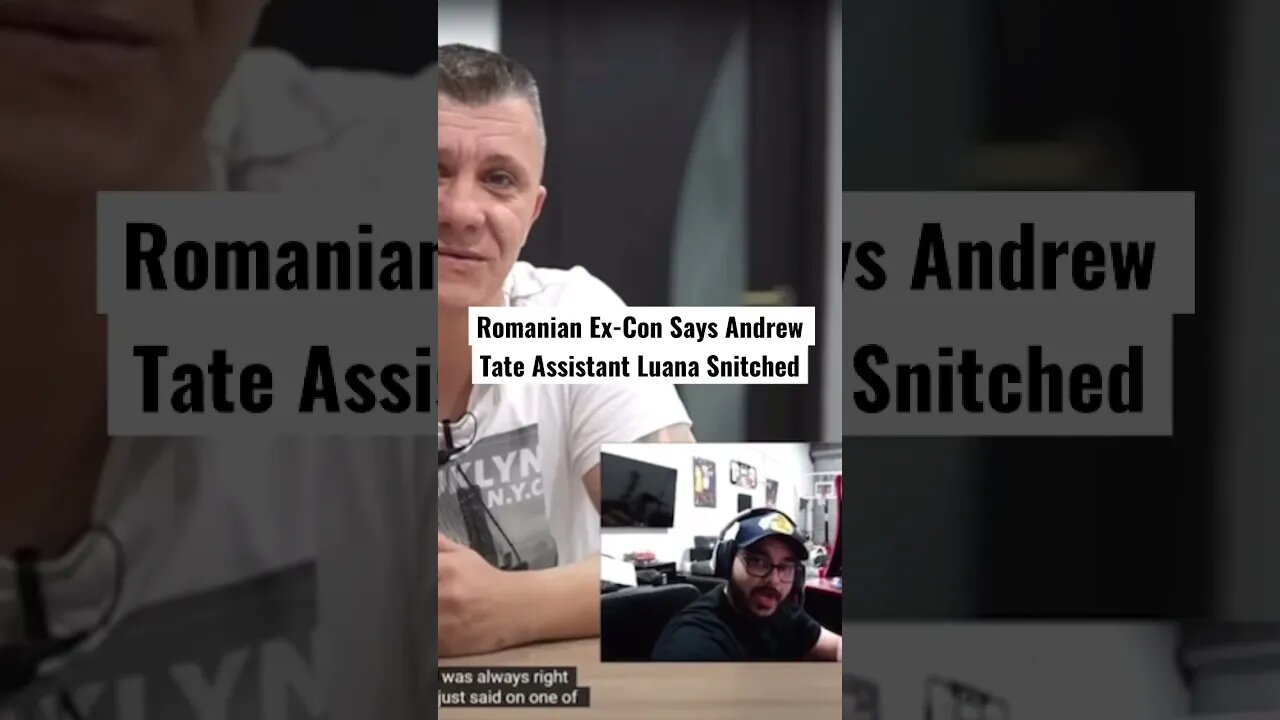 Andrew Tate Assistant Told on Him Says Romanian Man… Watch Full Video on My Channel #andrewtate