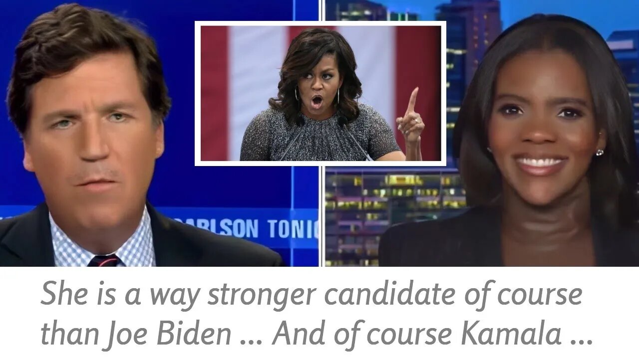 Candace Owens, Possibility Of Michelle Obama Running For President (Tucker Carlson)