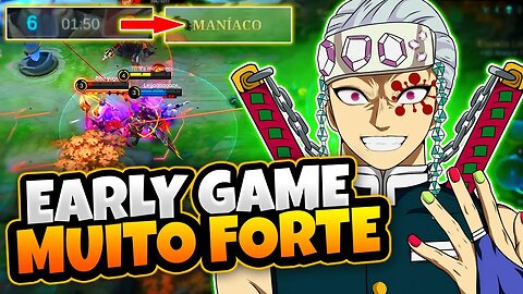 MANIACO EM UM MINUTO DE JOGO! POR ISSO NÃO DEIXO ELE PASSAR | MOBILE LEGENDS