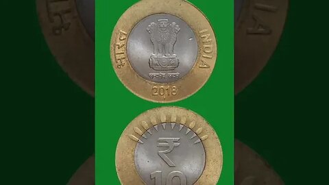 INDIA 10 RUPEES 2018.#shorts #viral #coinnotesz