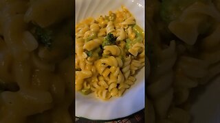 Mac and cheese with broccoli #shorts