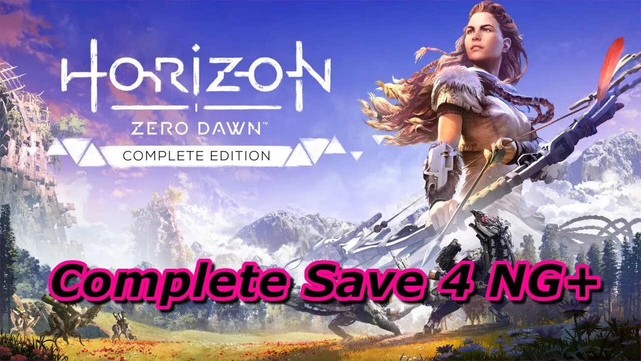 Horizon Zero Dawn Completionist Save Game
