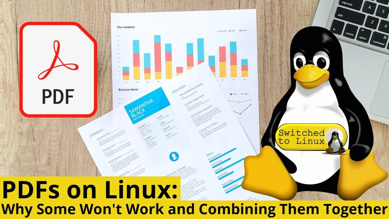 PDFs on Linux: Why Some Don't Work and Combining Them