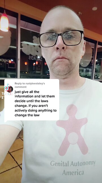 Who should be telling people?