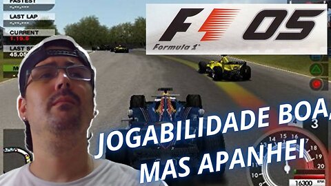 FORMULA 1 05 (PS2) GAMEPLAY / VAMOS TESTAR A FÍSICA DESSE GAME EM INTERLAGOS