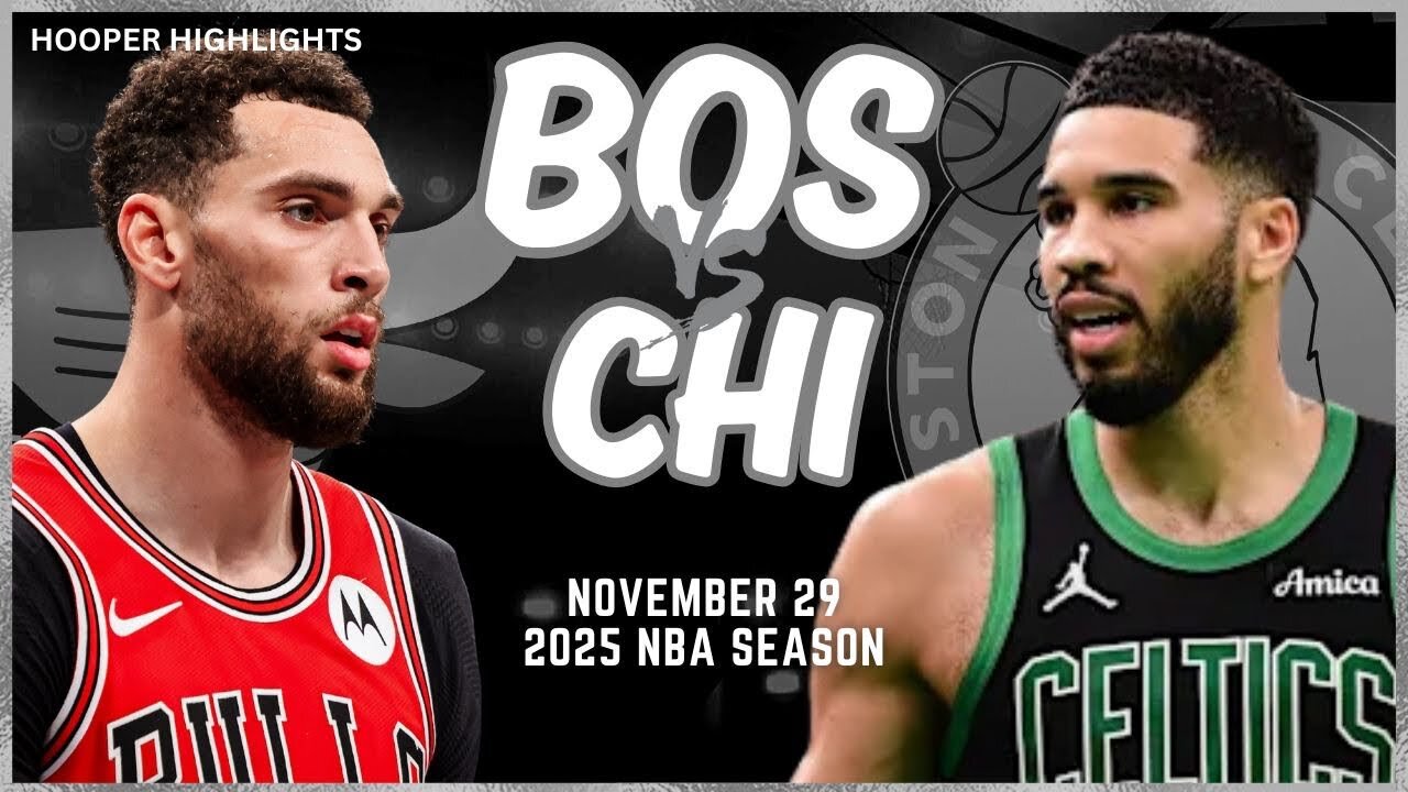 Boston Celtics vs Chicago Bulls Full Game Highlights | Nov 29 | 2025 NBA Season