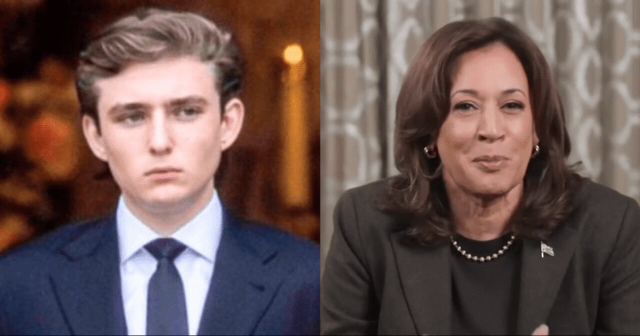 Ex-Democratic Megadonor Claims Barron Trump is Smarter Than Kamala Harris