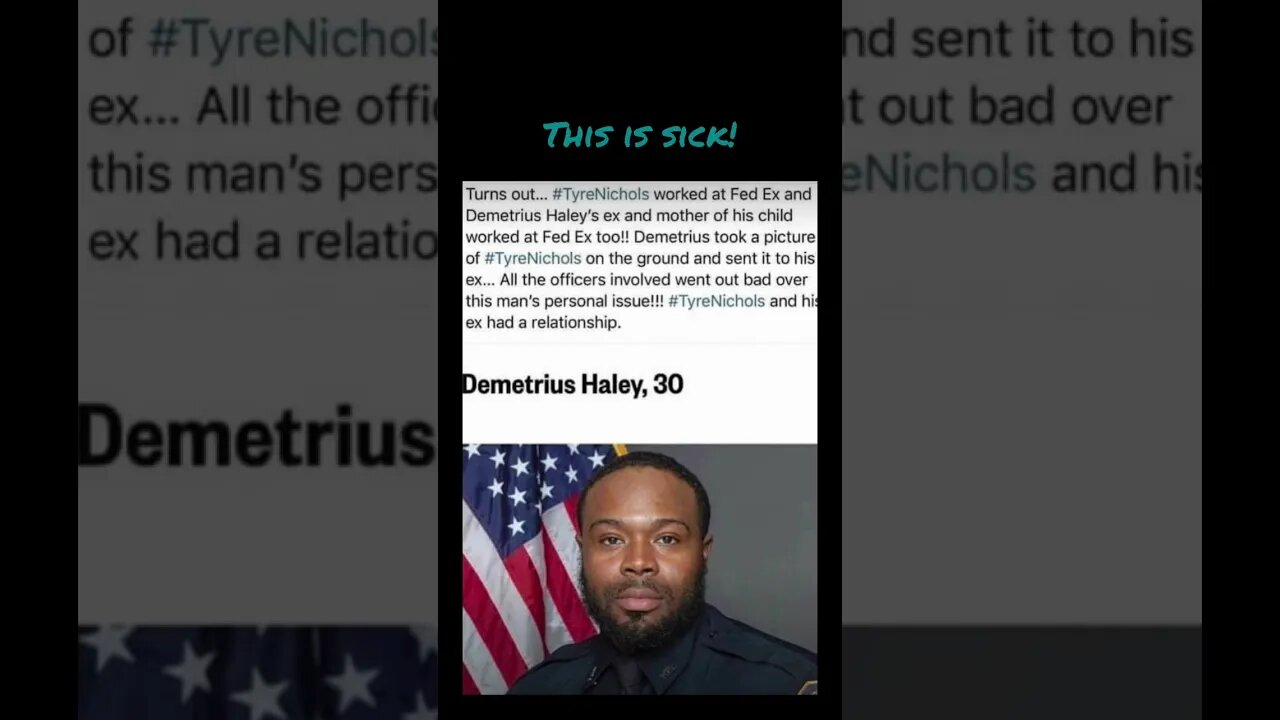 Ground braking information in Tyre Nichols case.