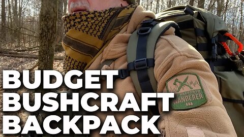 Budget Bushcraft Backpack for Wilderness Camping | OneTigris 45L