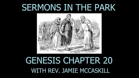 Rev. Jamie McCaskill Sermons in The Park 165