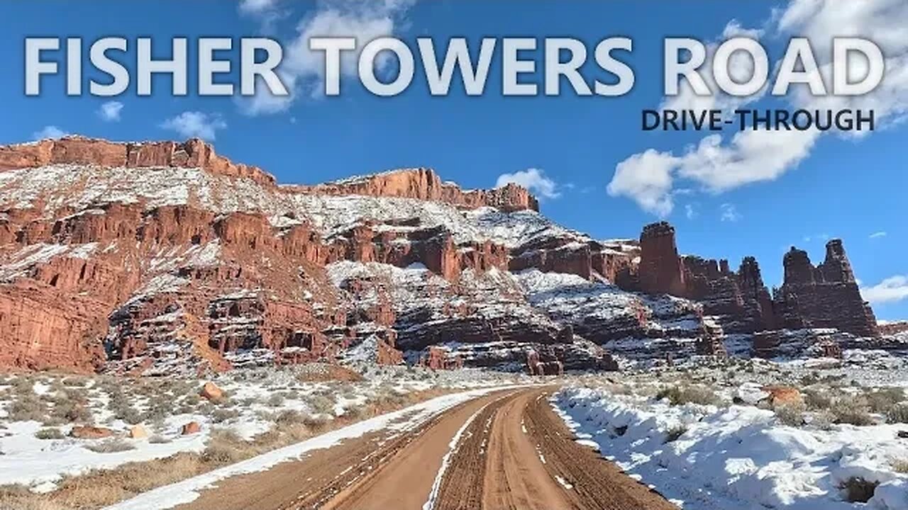 Fisher Towers Road [Drive-Through] - Colorado Riverway BLM, Utah