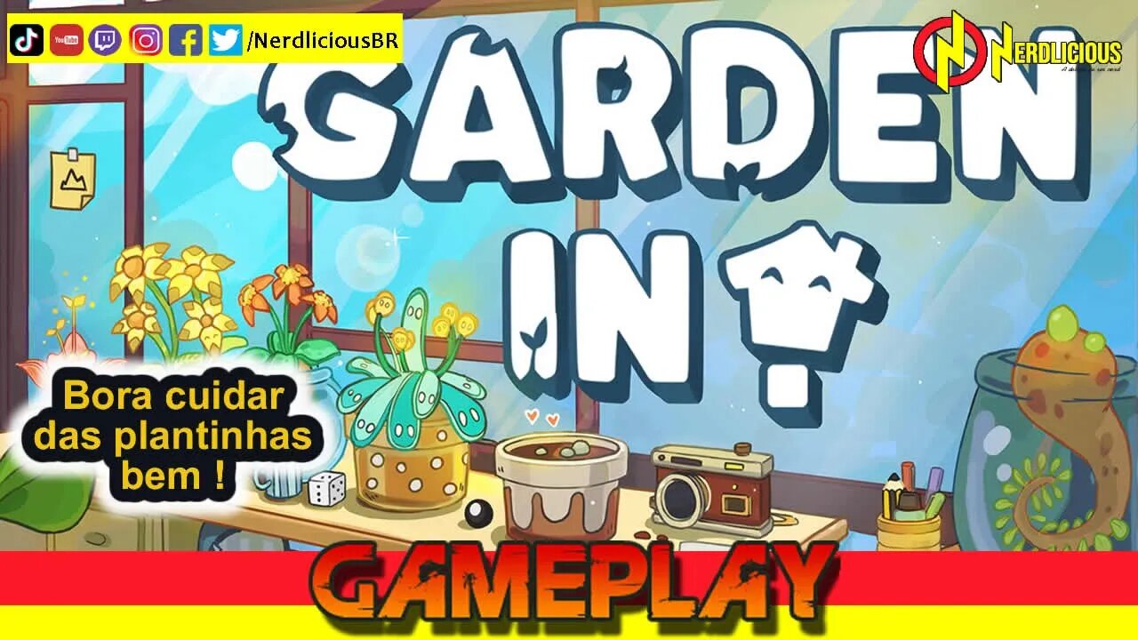 🎮 GAMEPLAY! GARDEN IN! é simples, mas incrivelmente divertido! Confira nossa Gameplay!