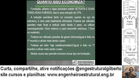 Otimização Otimize peso da sua obra #engestrutural