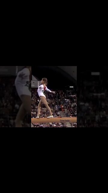 Olga Korbut Balance Beam - Munich 1972 Olympics #shorts