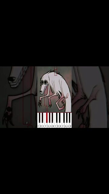 Didn’t I Do It For You... but it's Horror (Borzoi Dog Meme) - Octave Piano Tutorial